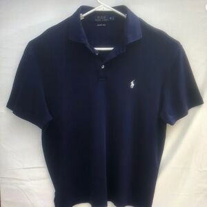 Polo by Ralph Lauren Men's Navy Blue Polo Shirt